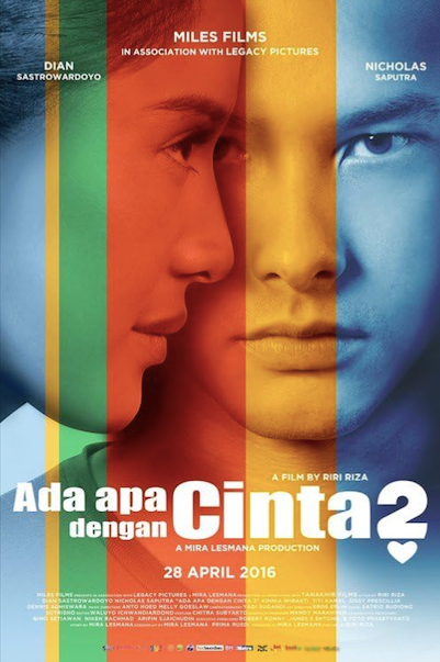 Poster "Ada Apa dengan Cinta 2" (2016) | Sumber: IMDb.