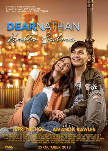 Poster "Dear Nathan: Hello Salma" (2018) | Sumber: IMDb.