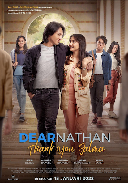 Poster film Dear Nathan: Thank You Salma (2022) | Sumber: IMDb.