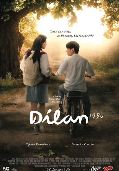 Poster "Dilan 1990" (2018) | Sumber: IMDb.